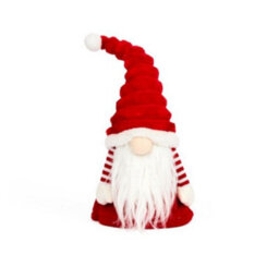 Samuel Alexander 31Cm Red And White Groovikert Gonk Christmas Tree Topper - thumbnail 2