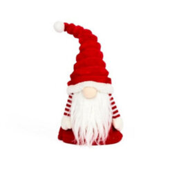 Samuel Alexander 31Cm Red And White Groovikert Gonk Christmas Tree Topper - thumbnail 4