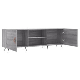 Berkfield Tv Cabinet Grey Sonoma 150X30X50 Cm Engineered Wood - thumbnail 6