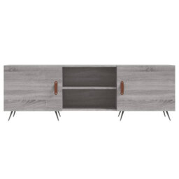Berkfield Tv Cabinet Grey Sonoma 150X30X50 Cm Engineered Wood - thumbnail 5