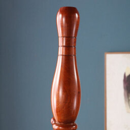 Multibao Posh Solid Wood Heavy Duty Coat Stand Tree - 9 Hook Elegant Rack - Walnut Colour - thumbnail 3