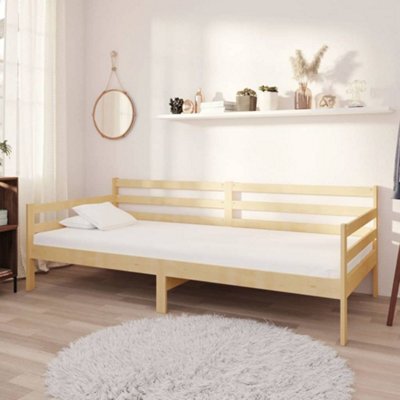 Vidaxl Day Bed Without Mattress Solid Wood Pine 90X200Cm - image 1