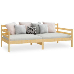 Vidaxl Day Bed Without Mattress Solid Wood Pine 90X200Cm - thumbnail 4