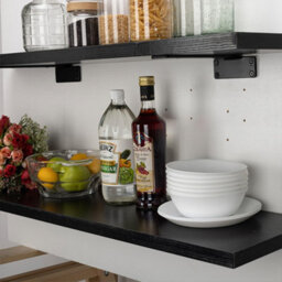 4X Floating Shelf Brackets 15Cm Heavy Duty Metal For Support Wall Hanging - thumbnail 5