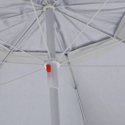 Berkfield Beach Umbrella With Side Walls Sand 215 Cm - thumbnail 7