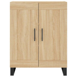 Berkfield Elegant Highboard Sonoma Oak 69.5X34X180 Cm Engineered Wood - thumbnail 8