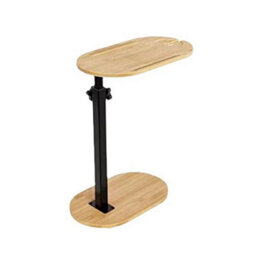 Bamboo Bath Tray Adjustable C-Shape - thumbnail 1