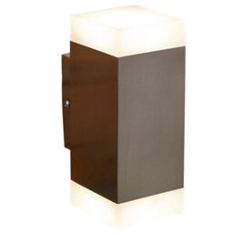 BillyOh Biard Stainless Steel Led Up/down Wall Light - Biard Solly Led Square - thumbnail 2