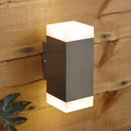 BillyOh Biard Stainless Steel Led Up/down Wall Light - Biard Solly Led Square - thumbnail 1