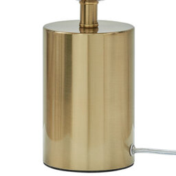 Beliani Brass Table Lamp With Irregular Glass Globe Shade, Modern Glam, 45Cm H - thumbnail 6