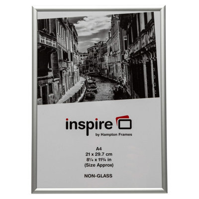 The House Nameplate Company The Photo Album Company Limited Photo Album Co Aluminium Certificate Frame A4 Non Glass (Pack Of 1)