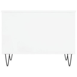 Berkfield Modern Coffee Table White 60X44.5X45 Cm Engineered Wood - thumbnail 6