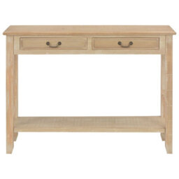 Berkfield Console Table 110X35X80 Cm Wood - thumbnail 3