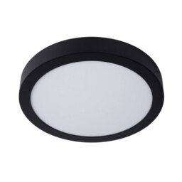 Lucide Brice-Led Modern Flush Ceiling Light Bathroom 30Cm - Led Dim. - 1X30W 3000K - Ip44 - Black - thumbnail 3