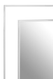 Orsina Stainless Steel Accent Wall Mirror, Stylish Luxe Wall Mirror, Rectangular Framed Mirror For Wall Decor - thumbnail 3