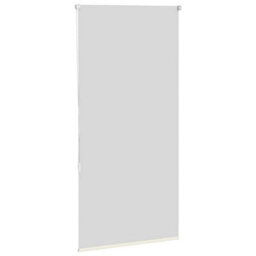 Berkfield Roller Blind Blackout Off White 80X175 Cm Fabric Width 75.7 Cm Polyester - thumbnail 4