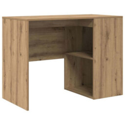 Berkfield Corner Desk Artisan Oak 102X88X75 Cm Engineered Wood - thumbnail 4