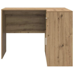 Berkfield Corner Desk Artisan Oak 102X88X75 Cm Engineered Wood - thumbnail 7