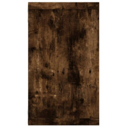 Berkfield Wall Cube Shelves 4 Pcs Smoked Oak 80X15X26.5 Cm Engineered Wood - thumbnail 7
