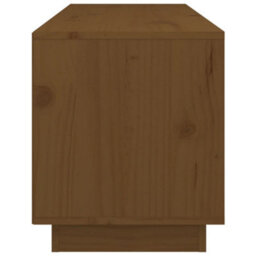 Berkfield Stylish Tv Cabinet Honey Brown 105X34X40 Cm Solid Wood Pine - thumbnail 8