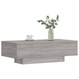 Berkfield Coffee Table Grey Sonoma 100X49.5X31 Cm Engineered Wood - thumbnail 3