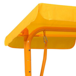 Walplus Kids Swing Bench Yellow 115X75X110 Cm Fabric - thumbnail 6