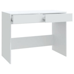 Vidaxl Desk White 101X50X76.5 Cm Engineered Wood Desks - thumbnail 7