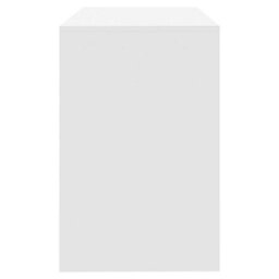 Vidaxl Desk White 101X50X76.5 Cm Engineered Wood Desks - thumbnail 6