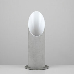 Valuelights Cement Stone Effect Metal Table/floor Standing Uplighter Wall Wash Lamp - Bulb Included 3000K Warm White - thumbnail 4