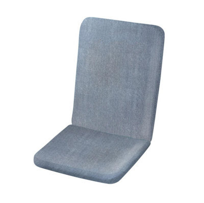 Alan Symonds Grey Summer Water Repellent Garden Bench Seat Pad - image 1