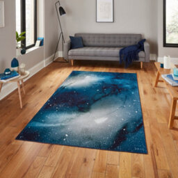 Optical 3D Navy Luxurious Modern Abstract Rug For Living Room Bedroom & Dining Room-120Cm X 170Cm - thumbnail 1