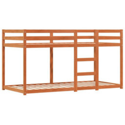 Berkfield Bunk Bed Without Mattress Blue 80X200 Cm Solid Wood Pine - thumbnail 8