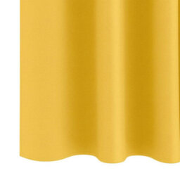 Berkfield Curtains 2 Pcs Mustard Yellow 225 X 140 Cm Polyester - thumbnail 5