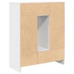 Berkfield Sideboard With Drawers And Doors White 73X31X90 Cm - thumbnail 8