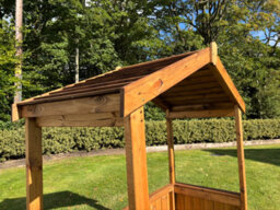 Charles Taylor Imperial Outdoor Garden Wooden Bbq Shelter Gazebo Arbour - thumbnail 2