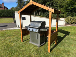Charles Taylor Imperial Outdoor Garden Wooden Bbq Shelter Gazebo Arbour - thumbnail 7