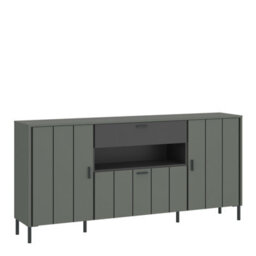 Furniture To Go Arundel Sideboard 2 Door 1 Flap 1 Drawer In Green/grey - thumbnail 1