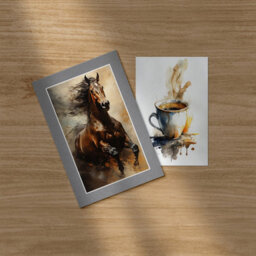 Ak Frames 6X4 Mid Grey Picture Mounts To Fit 5X3 Aperture Size - Mount Board Only (No Frame Included) - thumbnail 5