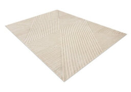 RugsX Carpet Balance 1503 Taupe - Geometric, Structural, Glamour 240X330 Cm - thumbnail 1