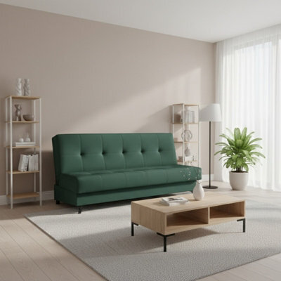 Enduro Xiii Modern Upholstered Living Room Sofa Comfortable Stylish Seating For Relaxing Various Colours Light Green - image 1