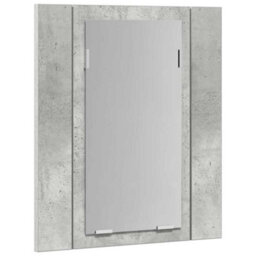 Walplus Led Bathroom Mirror Cabinet Concrete Grey 40X12X45 Cm Acrylic - thumbnail 8