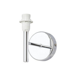 First Choice Lighting Set Of 2 Brea - Chrome Wall Light Fittings Only - thumbnail 2