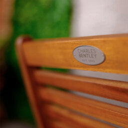 Charles Bentley Fsc Acacia Wood Pair Of Outdoor Foldable Chairs - thumbnail 4