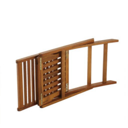 Charles Bentley Fsc Acacia Wood Pair Of Outdoor Foldable Chairs - thumbnail 9