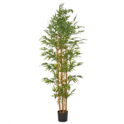 Beliani Artificial Plant Bamboo 220 Cm Green - thumbnail 1