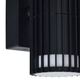 CGC Lighting Cgc Lilly Black Ribbed Gu10 Up & Down Outdoor Wall Light Ip44 - thumbnail 6