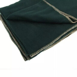 Result Plain Warm Outdoor Fleece Blanket (330Gsm) Forest Green (One Size) - thumbnail 2