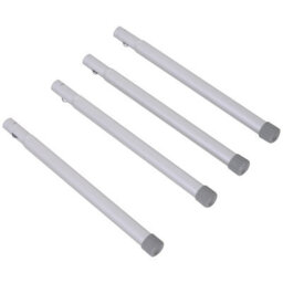 Outsunny 4Ft Aluminium Picnic Table W/side Desktop Outdoor Bbq Party Portable - thumbnail 8