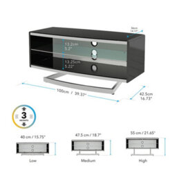 "Avf Portal Interchangeable 1M Tv Stand, For Tvs Up To 47""" - thumbnail 6