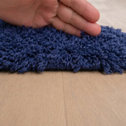 Uetian Navy Blue Dense Pile Rug (120X170 Cm) Plush Soft Carpet For Modern Home Spaces - thumbnail 6